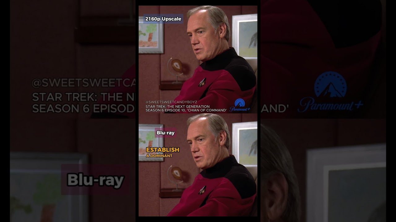 [4K] Будь волком, Джеллико | Звёздный путь: TNG S06E10 «Цепь подчинения» 