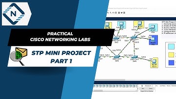 STP Mini Project Part 1 | CISCO Packet Tracer | Video # 25