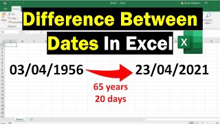 How To Calculate Difference Between 2 Dates In Excel (Years, Months, Days) screenshot 5