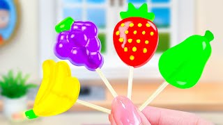 Yummy Jelly Fruit Recipe 🍭 How To Make Fruit Jelly 🍓 Miniature Jelly Making By Little Cakes Corner