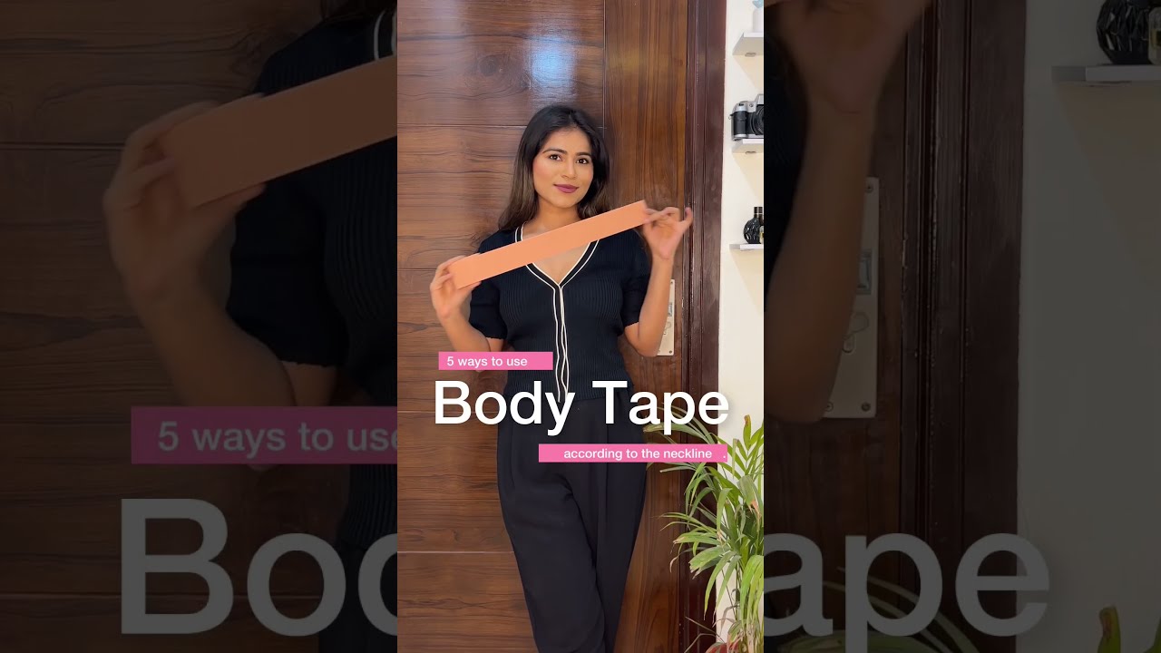 How To Use A Body Tape Bodytape Brahack