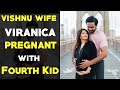 Vishnu Manchu's wife Viranica Pregnant with Fourth Kid