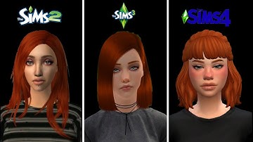 Making The Same Sim In The Sims 2, The Sims 3 and The Sims 4!