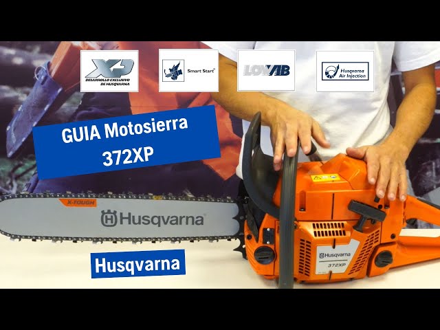 Motosierra Husqvarna 372 XP - Cortes de árboles - 5,5 HP - 20