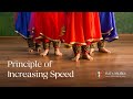 Principle of increasing speed  laya while performing kathak  learn kathak intermediate lessons