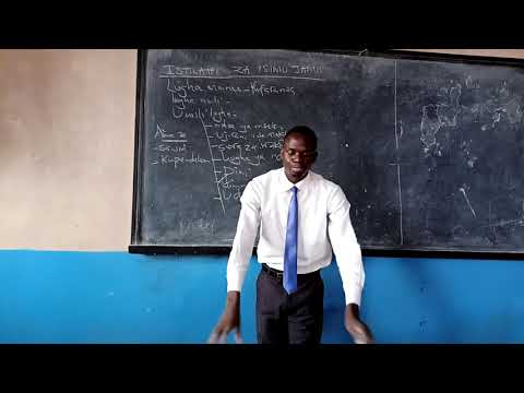 KISWAHILI LESSON: UWILI LUGHA