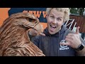 How TO CARVE a EAGLE  - Helpful FUN to Watch Tutorial- 2D Full Body