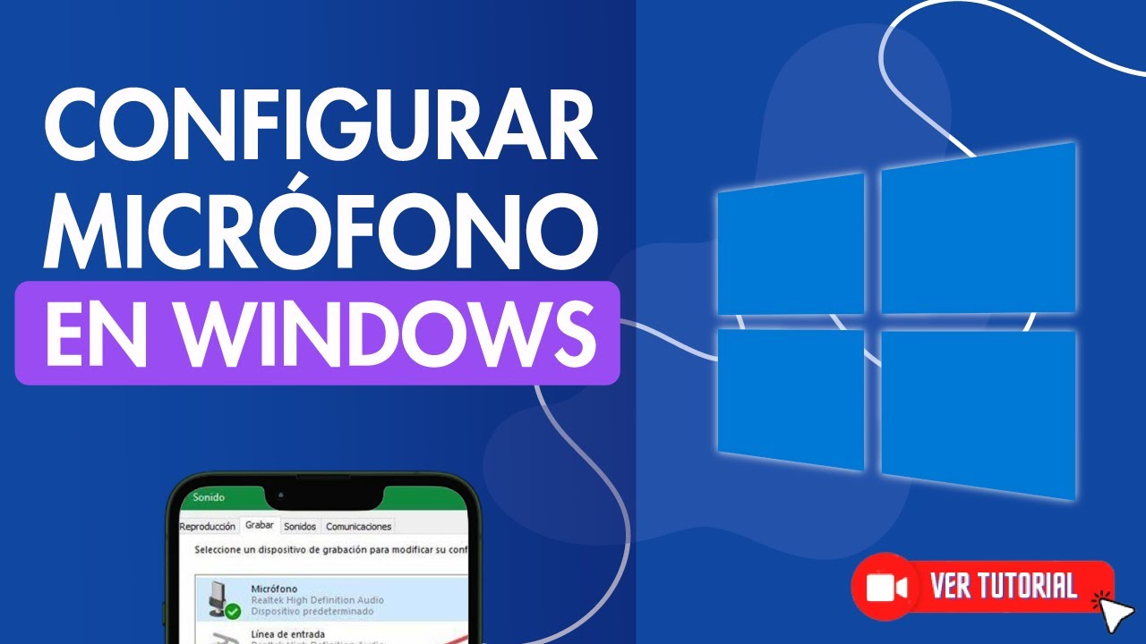 Cómo CONFIGURAR el MICRÓFONO como un Profesional en WINDOWS 💻🎤 ...