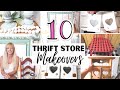 TOP 10 THRIFT STORE MAKEOVERS❤FARMHOUSE TRASH TO TREASURE❤DIY THRIFT FLIPS!