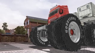 Renault Kid - Monster Truck Mod - BigFoot Truck Model - Ets 2 - Eurotruck Simulator screenshot 1