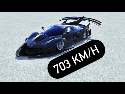 Garderobe lommelygter Demokrati Ferrari FXX K GTR TOP SPEED 703 KM/H at Endless Track - YouTube