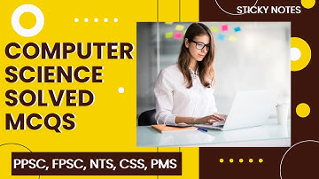 Computer Science/IT Most Repeated MCQs || PPSC, FPSC, NTS, CSS, ISSB, Lectureship || Solved CS MCQs