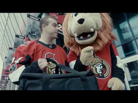 NHL Player JG Pageau Does Surprise Deliveries!