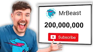 MrBeast - 200 МИЛЛИОНОВ ПОДПИСЧИКОВ !