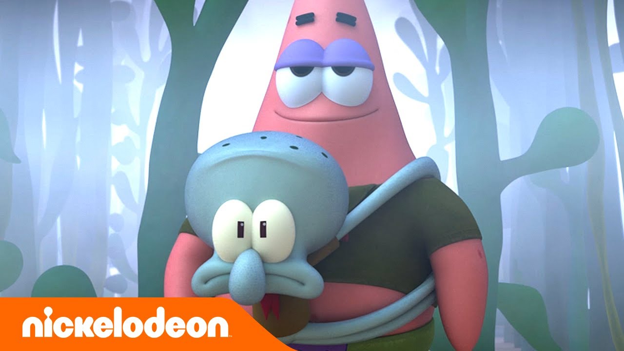 Koralowy obóz | Wielka Płetwa opiekuje się małym Patrykiem! | Nickelodeon Polska