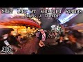 Night Life at Shinjuku Station during a Typhoon | 360 Video