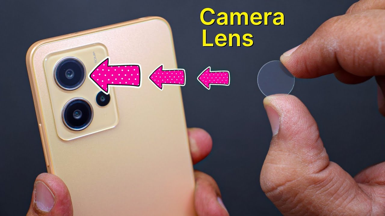 Redmi Note 12 4G Camera Lens Protector! 