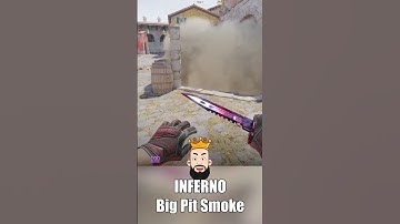 CS2 - Inferno Big Pit Smoke #shorts
