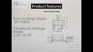 DMG6968U-7-F-VB, a SOT23 package N-channel MOS tube application field explanation