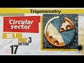 Math | Trigonometry | sec 1 | circular sectors ( part 3 )