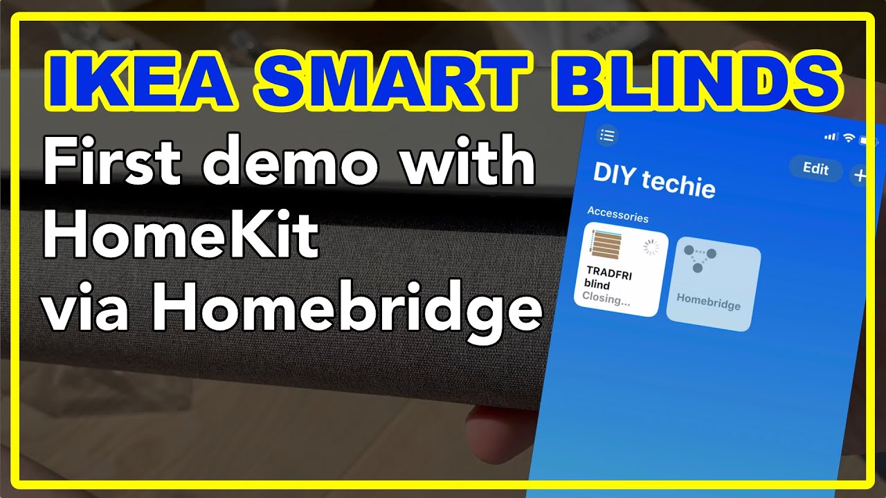 Homekit Support For Ikea Fyrtur Smart Blinds Via Homebridge