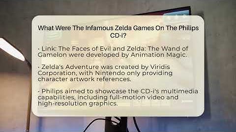 What Were The Infamous Zelda Games On The Philips CD-i? - Video Gamers Vault