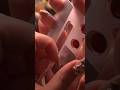 Satisfying opening makeup sample blister pack #asmr