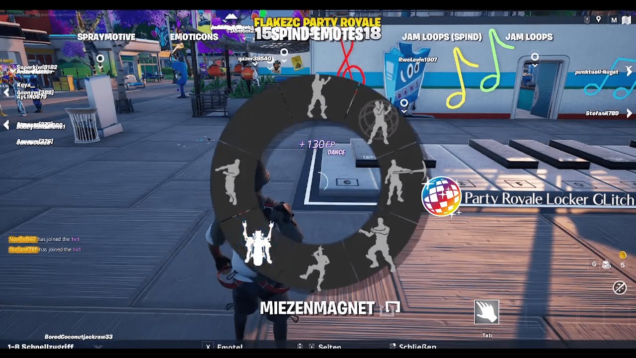 Fortnite Party Royale Locker Glitch Tutorial (Fixed)