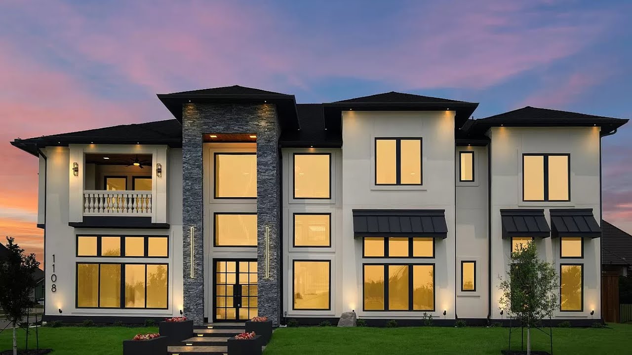 BREATHTAKING LUXURY HOUSE TOUR NEAR DALLAS TEXAS! - YouTube