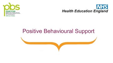 Positive Behavioural Support: It happens for a reason!