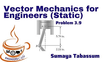 Vector Mechanics for Engineers (Static) Tenth Edition Solution Bangla Problem 3.9
