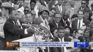 New Yorkers pay tribute to Dr. Martin Luther King