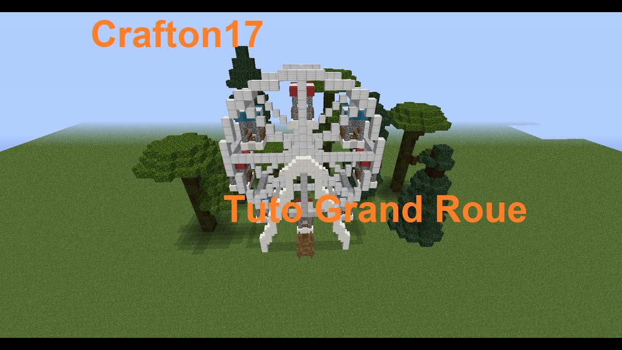 Tuto - Petite Grande roue facile à faire dans minecraft ! - YouTube