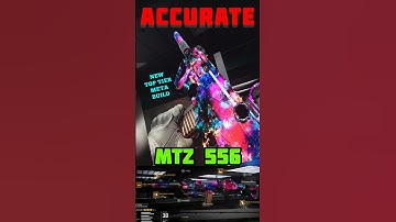 *MTZ 556* Close Range Build is ACCURATE 🔥 | Best Class Setup | META | MW3 | WARZONE #shorts #viral