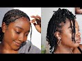 Mini Braids/Twists On Natural Hair| NO WEAVE ADDED