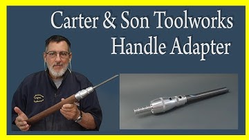 Carter and Son gereedschapshendeladapter (en een houten hendel die je zelf maakt) .... met Sam An...