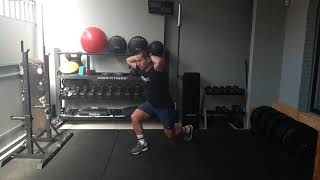 PRISONER ALTERNATING REVERSE LUNGE