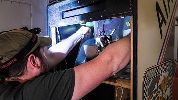 Pole Position 2 - Repair Part 2 - Monitor Replacement and Marquee | Arcade Restore