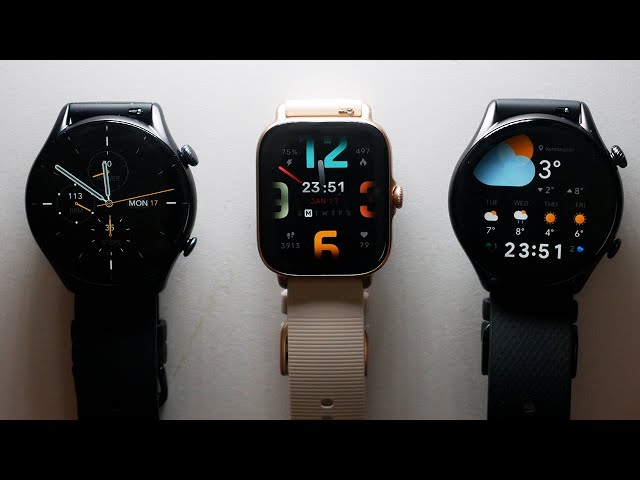 Amazfit GTR 3, GTR 3 Pro and GTS 3: smartwatches for good money and with  good connectivity