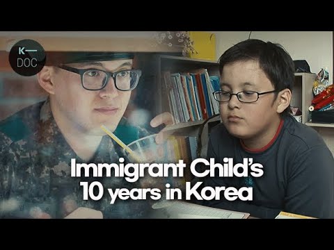 For 10 years, how have immigrant children grown up in Korea?