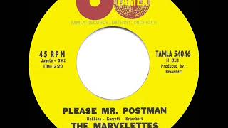 1961 HITS ARCHIVE: Please Mr. Postman - Marvelettes (a #1 record) Resimi