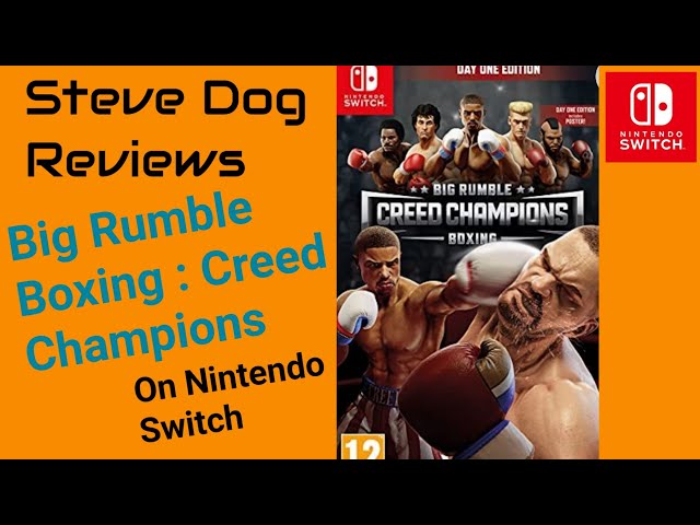 Jogo Nintendo Switch Big Rumble Boxing: Creed Champions (Day One