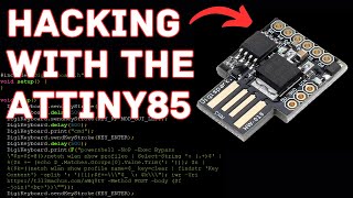 Keystroke injection attacks with the ATtiny85