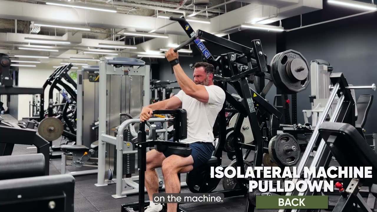 HOW TO: Isolateral Machine Pulldown