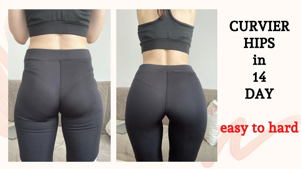 CURVIER HIPS WORKOUT in 14 Day , no equipment - 14 Günde Daha