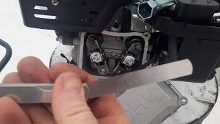 Loncin 192f 17лс. Обязательная регулировка зазоров клапанов на новых двигателях типа хонда.
