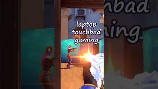 Täiesti scuffed gaming, aga tegelikult polegi palju vaja #touchpad #lag #valorant #naljakas