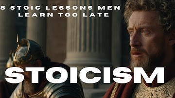 8 Stoic Lessons Men Learn Too Late | Stoicism