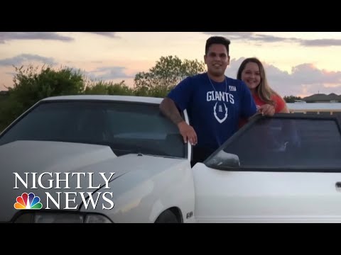 Siblings Surprise Dad With Beloved Ford Mustang He Sold To Pay Medical Bills | NBC Nightly News