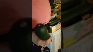 Pregnant Teen buys Cucumber for Webcam